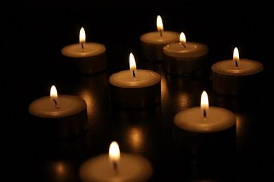 Remembrance Day 2023 candle Sml